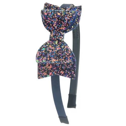 Miniatura 9 de XIMA 10 diademas de plástico con lazo de lentejuelas brillantes para niños, accesorios para el cabello Combinados