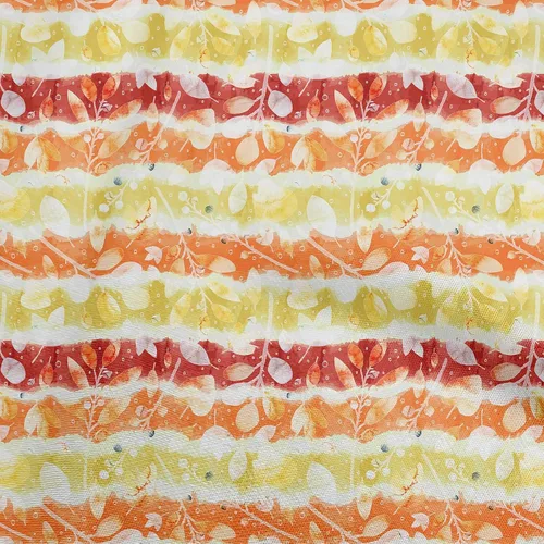 Miniatura 11 de oneOone The Yard - Tela de algodón flexible de color beige con estampado floral, 40 pulgadas de ancho