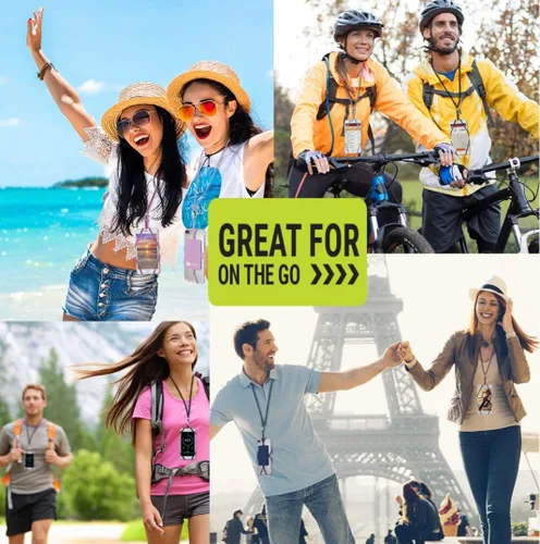 Miniatura 4 de Gear Beast - Correa universal para teléfono celular compatible con iPhone, Galaxy y la mayoría de teléfonos inteligentes, incluye funda