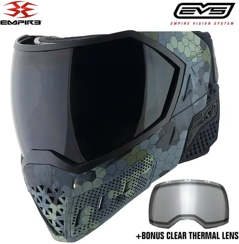 Miniatura 2 de Empire Empi-21 airsoft mask paintball mask airsoft goggles Camuflaje / negro