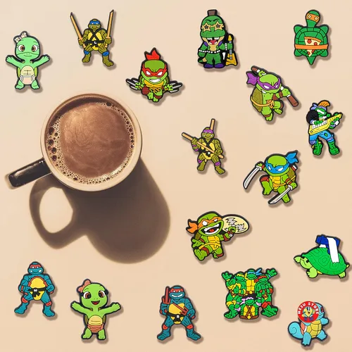 Miniatura 2 de 12 dijes de PVC para zapatos, dijes de decoración de zapatos de dibujos animados, accesorios para zapatos, pulsera, pulsera, regalo para cumpleaños
