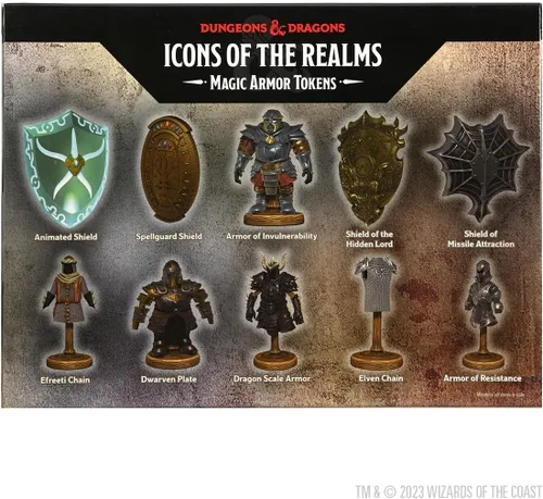 Miniatura 2 de WizKids Iconos de D&D de los reinos: fichas de armadura mágica
