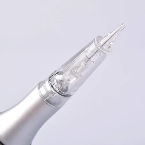 Miniatura 8 de Paquete de 50 agujas de maquillaje permanentes para máquina de tatuaje Eyliner de cejas, 1P, 3P, 5P, 5F, 7F, para maquillaje de microblading
