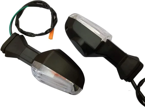 Miniatura 2 de Compatible con 1 par de indicadores de lente transparente, luces de señal de giro para KAWASAKI Versys 650 ABS (KLE650FLFA)