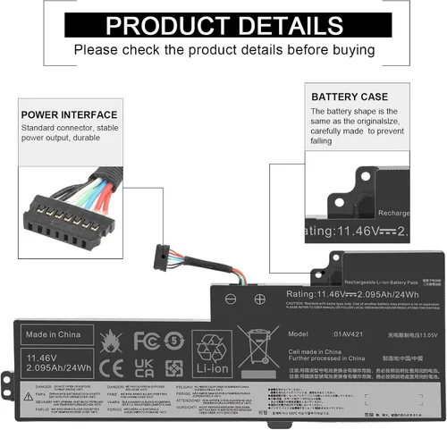 Miniatura 3 de 97Wh X8VWF CJ2K1 4XKN5 DKNKD Batería para portátil Dell Latitude 14 Rugged 5404 5414 E5404 Extreme 7404 7414 E7404 Serie P45G P45G001 P45G002 P46G