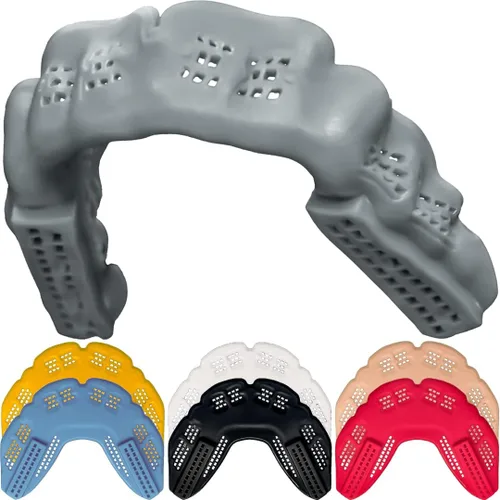 Miniatura 12 de ¡El protector bucal Bulletproof MMA para boxeo es 3 veces más fuerte! Protector bucal para lucha, protector bucal para artes marciales, karate, muay