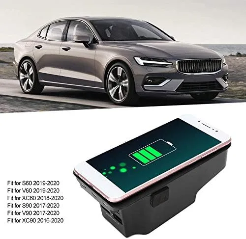 Miniatura 2 de Placa de carga rápida inductiva de 15 W, apta para S60/V60/XC60/S90/V90/XC90