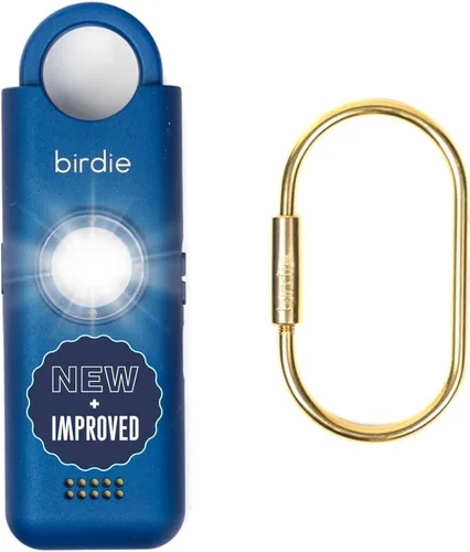 Miniatura 13 de She's Birdie Nueva versión 3.0 – La alarma de seguridad personal original para mujeres por mujeres, sirena fuerte, luz de flash y batería recargable