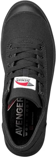 Miniatura 6 de Avenger Work Boots Top bajo para hombre Negro/Negro
