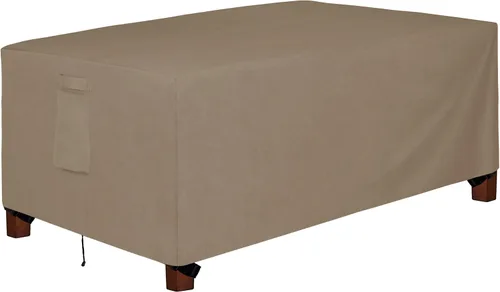 Miniatura 9 de Easy-Going Funda resistente 600D para muebles de patio, juego de mesa y silla rectangular al aire libre, funda impermeable para exteriores