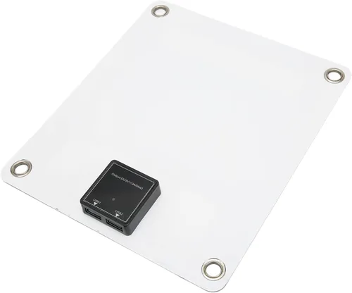 Miniatura 6 de Kit de panel solar de 5 V y 20 W para teléfono, panel solar portátil con puerto de salida USB para cargadores solares, mini generadores, bancos
