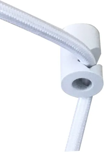 Miniatura 5 de HomeConcept Colgante enchufable de 2 luces de 14 pulgadas con isla azul paridise con difusor, cordón blanco