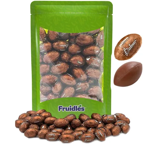 Pelota deportiva de baloncesto de chocolate, fútbol, pelota de fútbol, béisbol y paquete variado (1 libra, chocolate de fútbol)