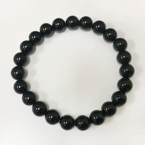 Miniatura 621 de Gem Avenue Handmade Round Bead Stretch Bracelet Unisex Natural Stone Beaded Jewelry for Men & Women, Elastic Wristband for Daily Wear