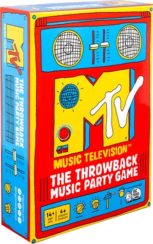 Big Potato MTV Game, The Music Throwback Party Quiz Juego de mesa, para adultos y adolescentes a partir de 14 años