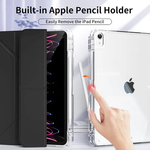 Miniatura 8 de kenke Funda para iPad Air de 11 pulgadas M4/M3/M2 (2026/2025/2024), para iPad Air de 5ª/4ª generación 2022/2020 con soporte para lápices, cubierta