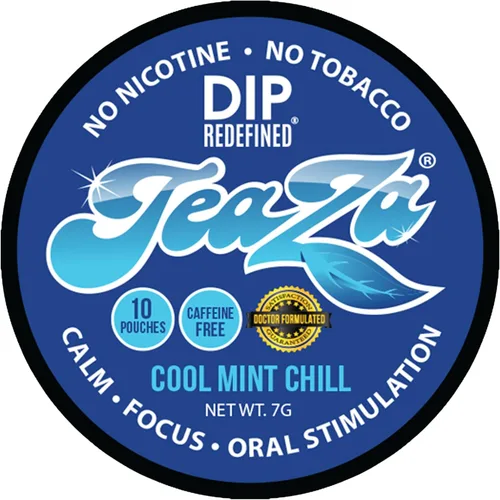 Miniatura 39 de Teaza Bolsas de Energía, Alternativa sin Tabaco sin Nicotina al Dip sin Humo, Rapé y Dip Energético, Alternativa Saludable al Tabaco de Mascar, Uso