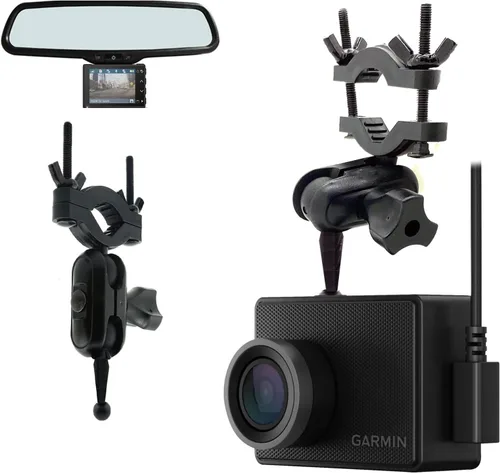 Miniatura 3 de AccessoryBasics - Kit de montaje para espejo retrovisor de coche para Garmin Dash Cam Mini 2 45 46 47 55 56 57 65 66 67 tándem / altavoz Plus
