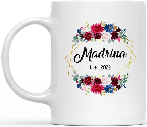 Miniatura 6 de Quieres Ser Mis Padrinos De Bautizo Madrina Regalos En Español Madrina Propuesta Quieres Ser Mi Madrina Padrino Taza De Café Padrinos De Bautizo