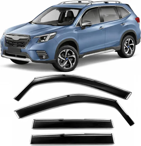 Miniatura 44 de 2016-2021 Protectores de Lluvia Adhesivos para Honda Civic Sedan, Deflectores de Visera Lateral EX EX-L LX Sport Touring, Sombras de Ventilación