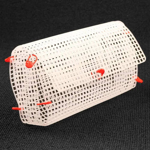 Miniatura 2 de EXCEART Juego de 12 hojas de lona de plástico para hacer bolsos, 15.7 x 14.4 in de malla resistente de plástico para manualidades, proyectos