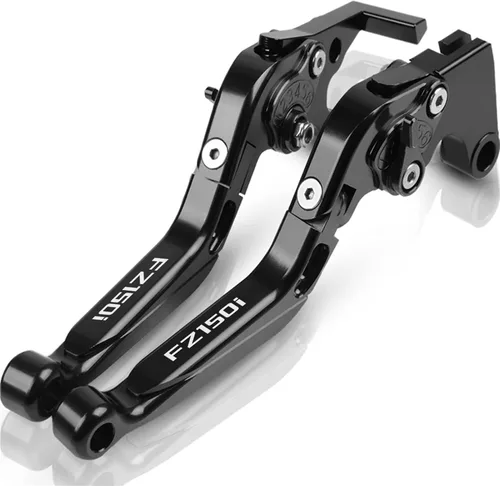 Miniatura 13 de Accesorios CNC para motocicleta, ajustable, plegable, extensible, con logotipo, palancas de embrague de freno para Yamaha FZ150I FZ 150I 2013-2018