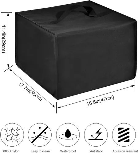 Miniatura 2 de Cubierta para freidora de alta resistencia, impermeable, resistente al calor, funda de nailon para Hamilton Beach Electric/para Elite Gourmet