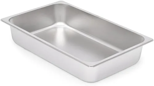 Miniatura 8 de Kichwit Caja de arena de acero inoxidable para gatos mayores, gatos artríticos, gatitos pequeños, bandeja de arena para hámsteres y conejos