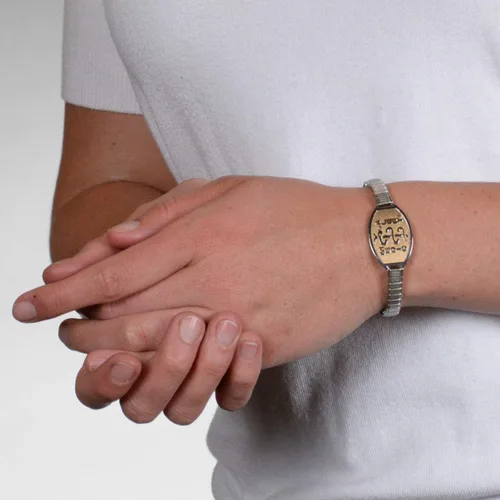 Miniatura 6 de MEDICALERT Medical Alert Bracelets For Women Men - Medical Id Bracelets Stretch Band USA Foundation Custom Engraving Bracelet