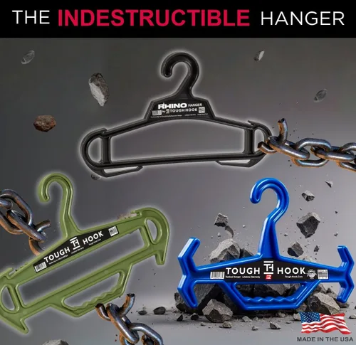 Miniatura 6 de Tough Hook – Gancho resistente capacidad de carga de 150 libras / 68 Kg. Azul