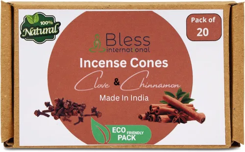 Miniatura 16 de Bless International Flor de naranja 100% natural - Conos de incienso hechos a mano, sumergidos a mano, orgánicos, sin productos químicos
