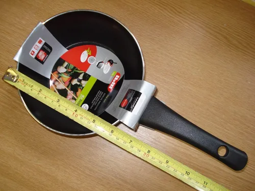 Miniatura 2 de Ibili Indubasic - Mini sartén antiadherente para wok con mango de baquelita suave, woks y sartenes para freír apta para todas las superficies