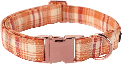 Miniatura 11 de Collar para perro Lionet Paws, cómodo y ajustable, collar lindo con hebilla de metal para perros machos y hembras, patrón de pelota de tenis, Tennis