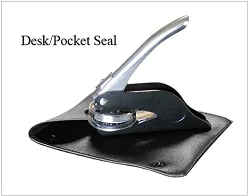 Miniatura 7 de Corpkit personalizado Hotstamp Thriftkit Corporate Kit con actas impresas y estatutos/acuerdo operativo, carpeta, funda, sello corporativo, Negro