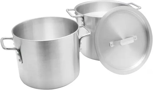 Miniatura 3 de TrueCraftware - Olla doble de aluminio de 8 cuartos de galón con tapa – Olla de fusión de vapor de calibre pesado doble para fondue de chocolate