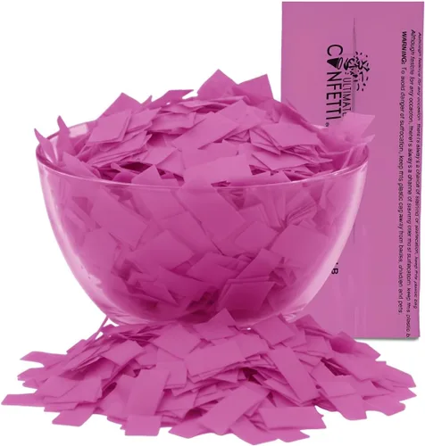 Miniatura 26 de Ultimate Confetti, Confeti Biodegradable Azul Bebé - Confeti de Papel de Seda Rectangular Revoloteante para Uso en Cañones y Lanzadores – Confeti