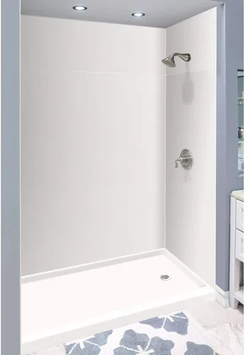 Miniatura 5 de Transolid EWKX603296-31 Expressions - Kit de pared de ducha de 6 paneles con extensión, 32 pulgadas de largo x 60 pulgadas de ancho x 96 pulgadas