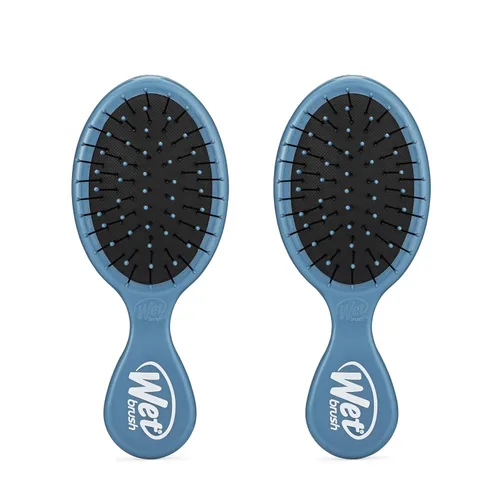 Miniatura 10 de Wet Brush - Cepillo desenredante Squirt, exclusivo de Amazon color aguamarina, mini desenredante, cerdas IntelliFlex ultrasuaves sin enredos
