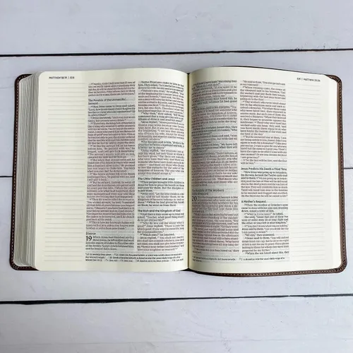 Miniatura 7 de Biblia grabada a mano con letras y láser NIV Journaling, regalo personalizado, grabado de nombre personalizado disponible