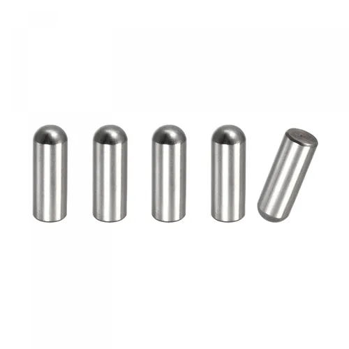 Miniatura 18 de uxcell Pasadores de clavija de 0.197 x 1.969 in, 5 piezas de acero inoxidable 304 de cabeza redonda plana biselada, pasadores de litera, pasadores