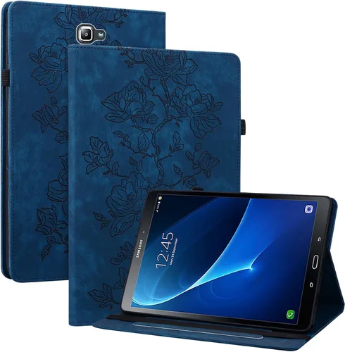 Miniatura 62 de Funda para Samsung Galaxy Tab S5e 10.5 2019 Modelo SM-T720/T725/T727, funda delgada de piel sintética con soporte multiángulo y soporte