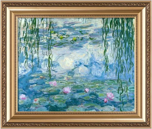 Miniatura 80 de Pinturas clásicas mundiales de Claude Monet Impresión giclée sobre lienzo alargado, pieza de galería para colgar y decorar el hogar, The CliffWalk