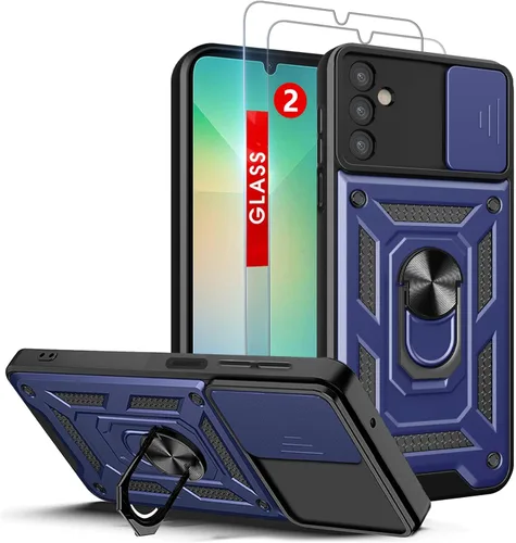 Miniatura 10 de Para Samsung Galaxy A13 5G Caso: Caja Del Teléfono Con Protector De Pantalla Para Samsung Galaxy A13 5G - Azul