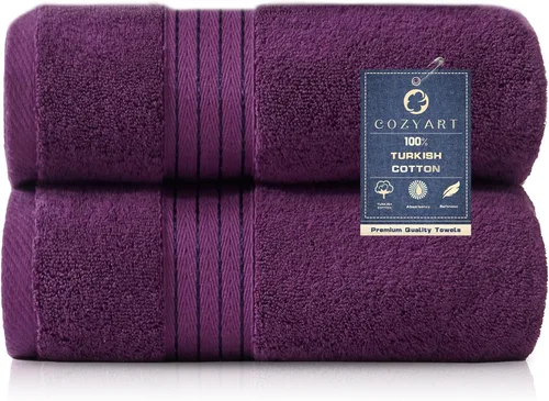 Miniatura 54 de COZYART - Juego de 3 toallas de baño de algodón, color naranja quemado, grandes y gruesas, 19.17 oz/yd², incluye 1 toalla de baño, 1 toalla de mano