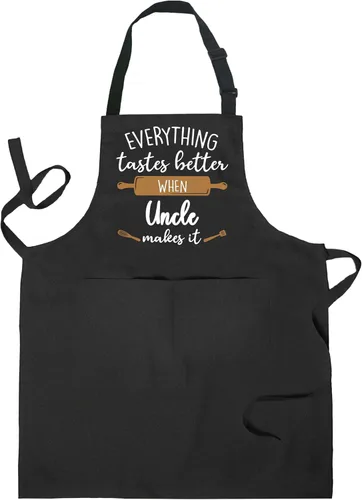 Miniatura 12 de Delantal para abuelo, regalos para abuelos, regalos para abuelos de nietos, delantales de cocina para hombres