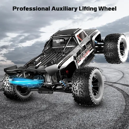 Miniatura 4 de Auto RC rápido sin escobillas 1/12 para adultos, 4WD eléctrico todoterreno RC Monster Truck, 60KM/H de alta velocidad RC coche con Hobbywing ESC