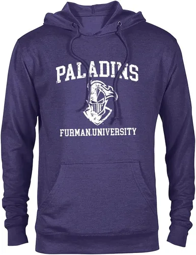 Miniatura 19 de Sport Your Gear Sudadera con capucha retro envejecida con licencia oficial de la NCAA para el día del juego, ropa para fanáticos Kent Navy Heather