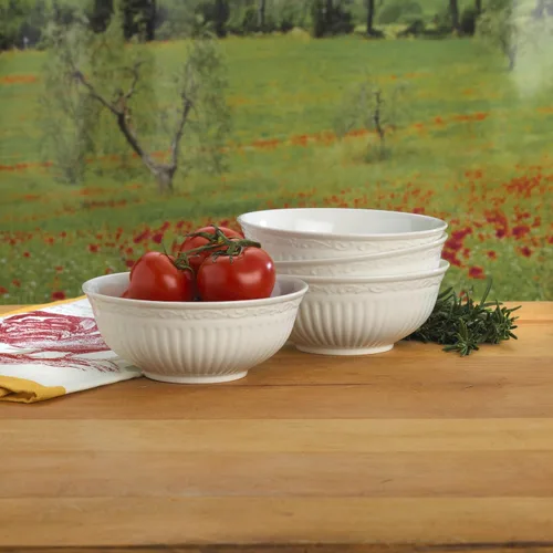 Miniatura 2 de Mikasa DD900-410 Italian Countryside Frutero de 5-1/4 pulgadas, juego de 4