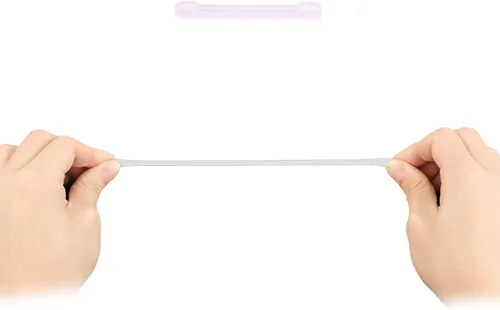 Miniatura 5 de YR Soft - Sujetadores de silicona tipo manga para las patillas de las gafas, antideslizantes, elásticos y cómodos, 5 pares - Transparente