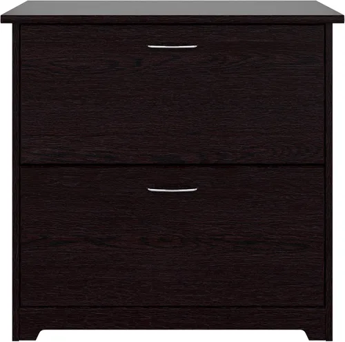 Miniatura 9 de Bush Furniture - Archivador lateral Cabot Collection de 2 cajones con herrajes cromados, elegante archivador para oficina en casa, cartas, archivos